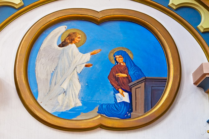 Annunciation of the Blessed Virgin Mary by Vadim Dobrolidge (1959)