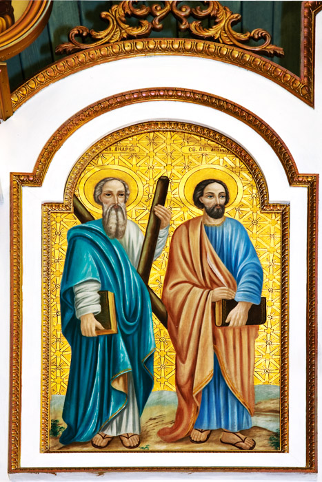Apostles Andrew and Mark by Peter Lipinski (1928) - Chipman