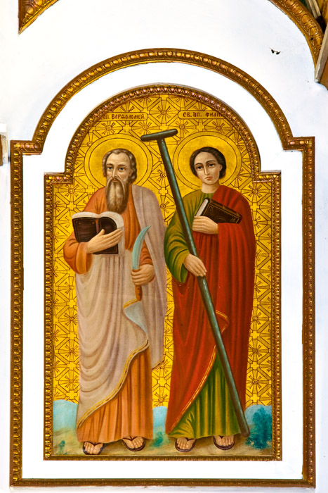 Apostles Bartholemew and Philip by Peter Lipinski (1928) - Chipman