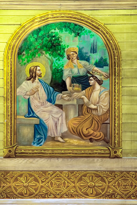 Sisters Mary and Martha Meeting Jesus by Peter Lipinski (1928) - Chipman