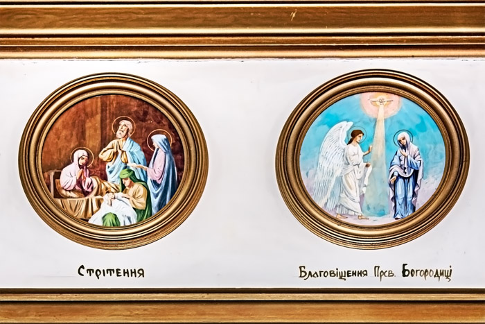Presentation Of Our Lord and Annunciation of the Blessed Virgin Mary by Vadim Dobrolige (1965) - Kaleland