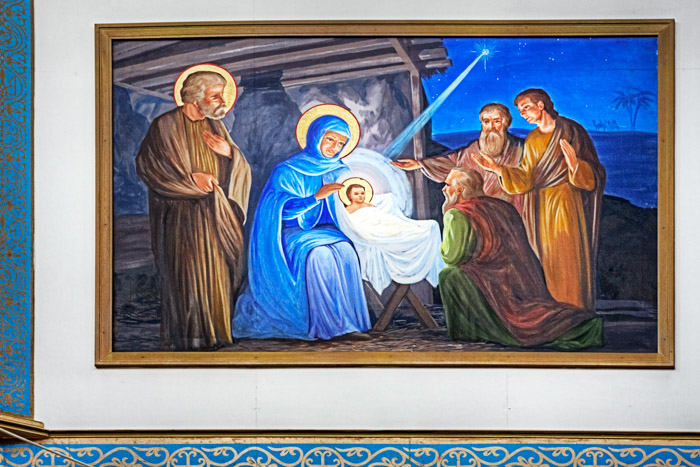 Birth of  Jesus by Wadim Dobrolige (1965) - Lamont