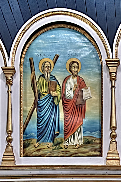 Apostles Andrew and Mark by Peter Lipinski (1918) - Peno