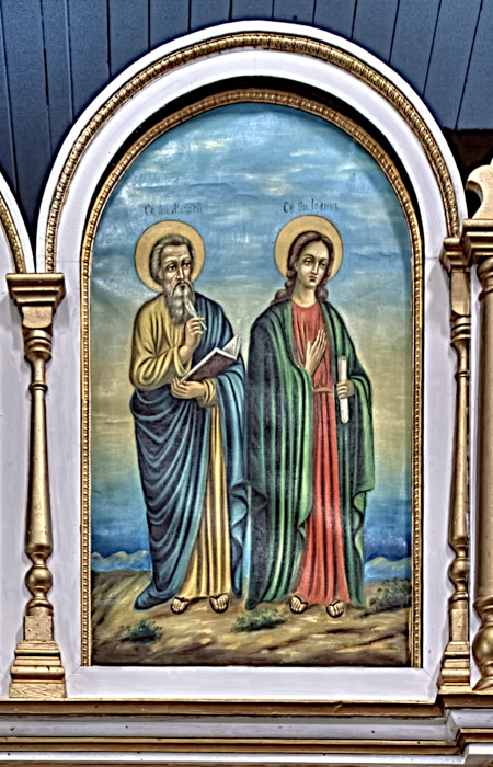 Apostles Matthew and John by Peter Lipinski (1918) - Peno