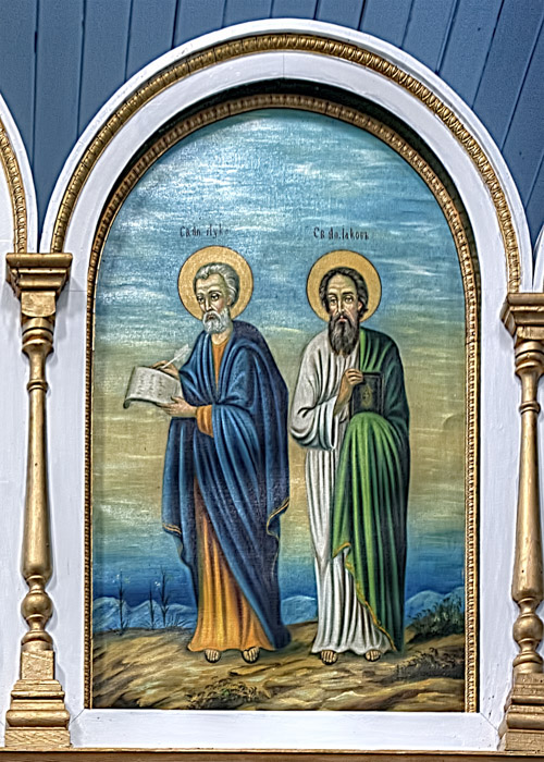 Apostles Luke and Jacob by Peter Lipinski (1918) - Peno