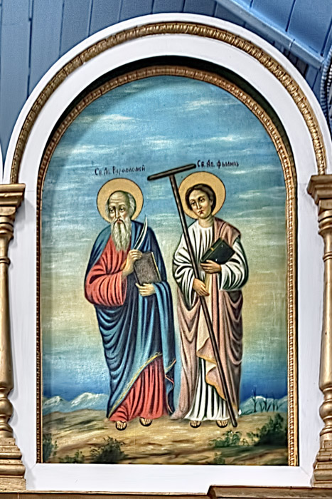 Apostles Bartholemew and Philip by Peter Lipinski (1918) - Peno