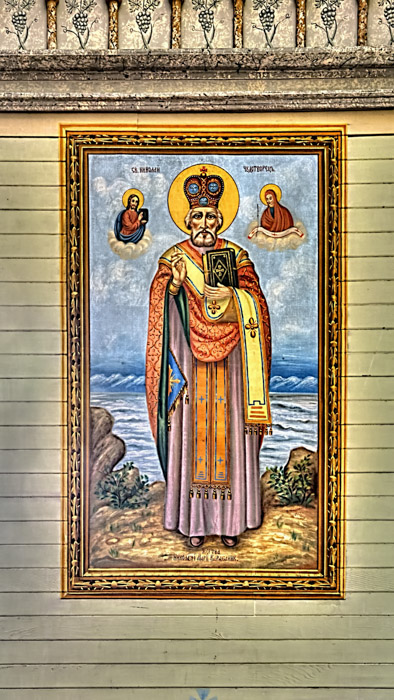 St. Nicholas the Miracle-worker by Peter Lipinski (1921) - Rabbit Hill