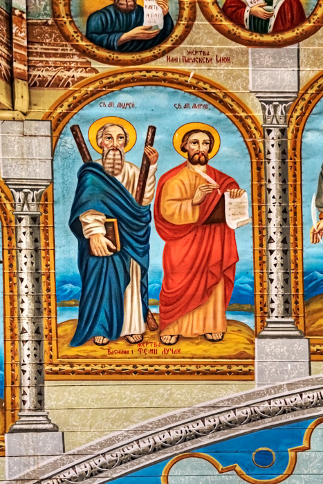 Apostle Andrew and Apostle Mark by Peter Lipinski (1929) - Szypenitz