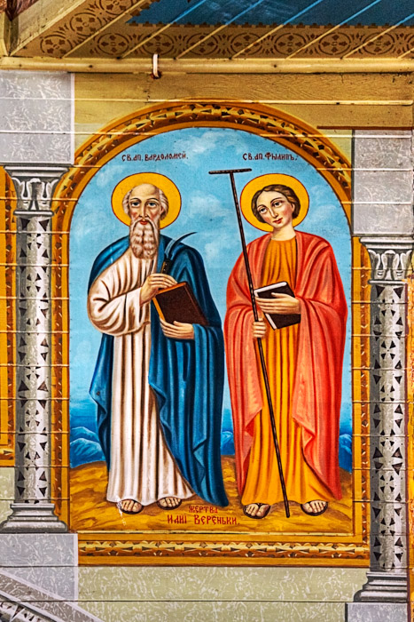 Apostle Bartholemew and Prophet Philip by Peter Lipinski (1929) - Szypenitz